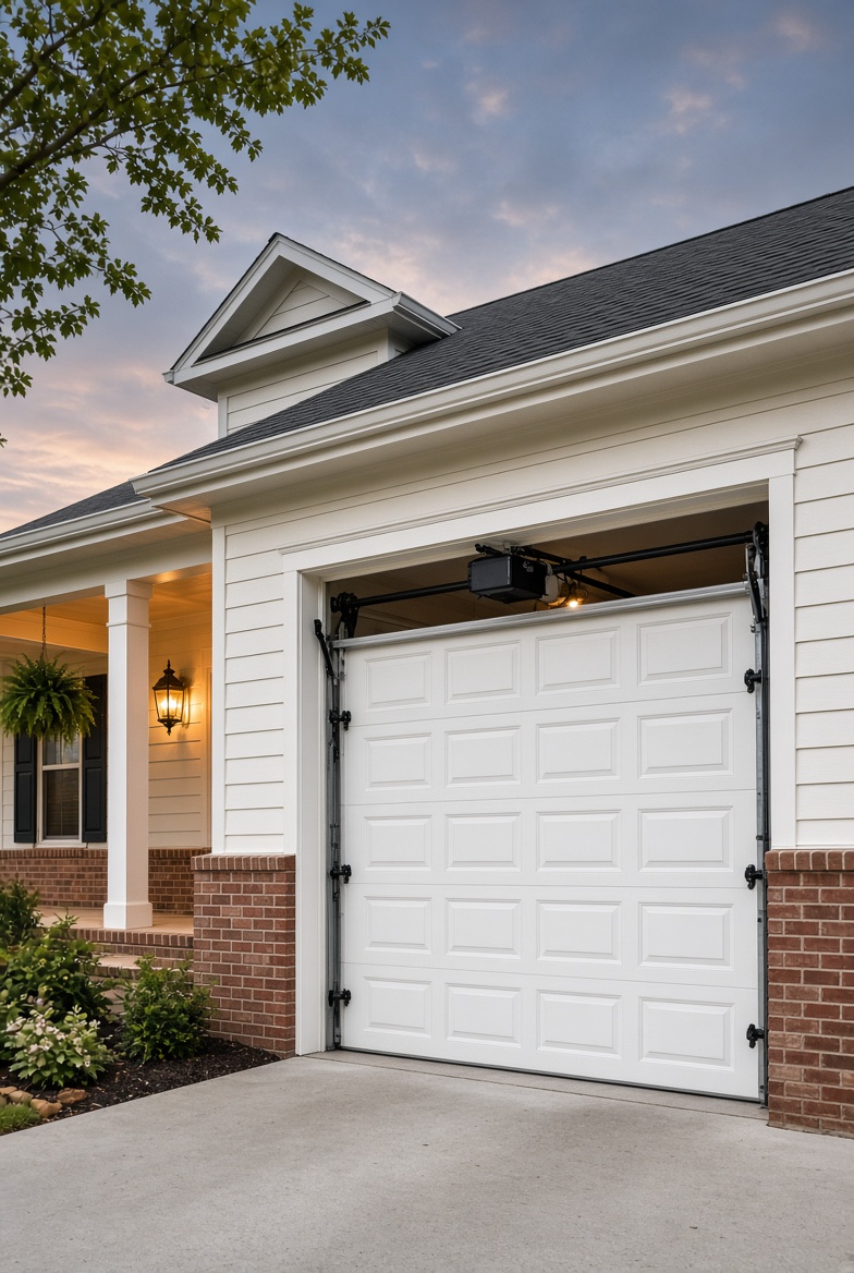Residential garage door ready for install or replacement
